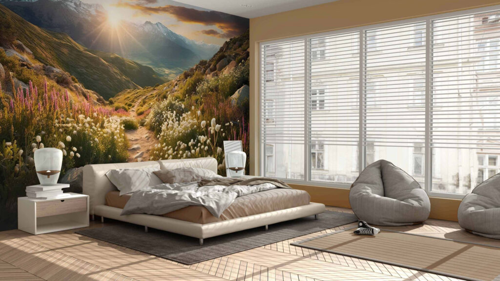 Sendero rocoso al sol — interior 1