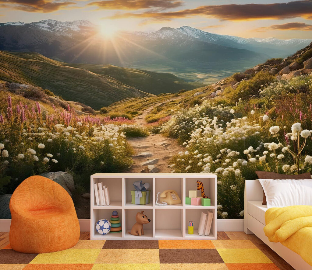 Sendero rocoso al sol — interior 3