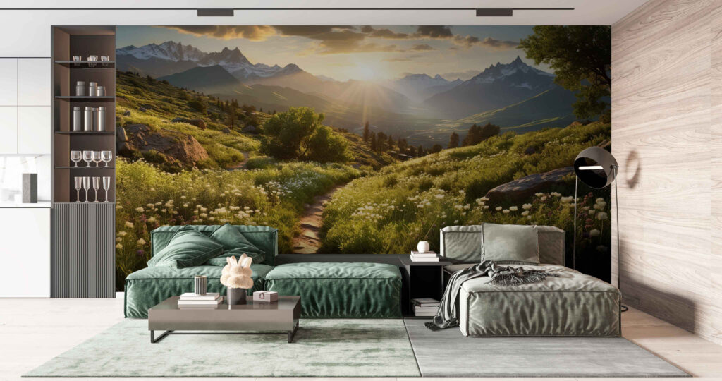 Sendero de flores blancas — interior 2