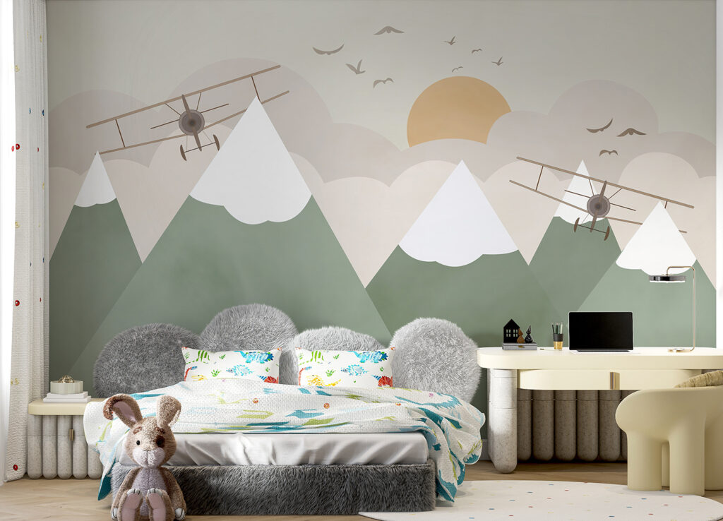 Aviones sobre cumbres verdes — interior 3
