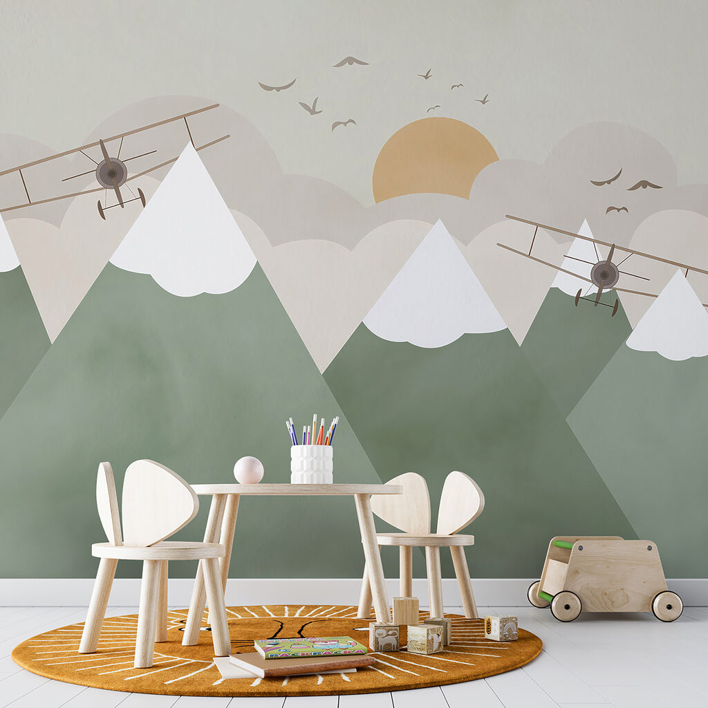 Aviones sobre cumbres verdes — interior 6