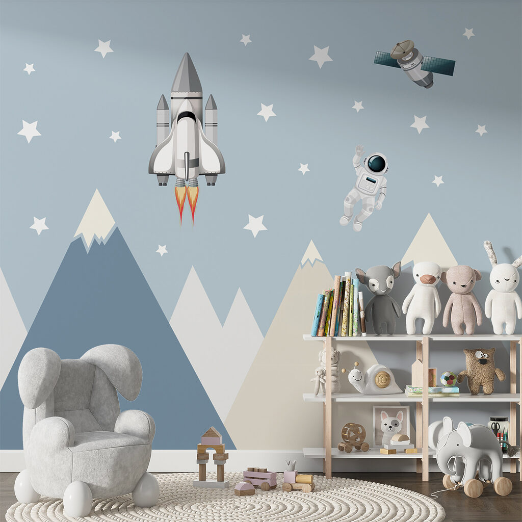 Astronautas sobre montañas — interior 8