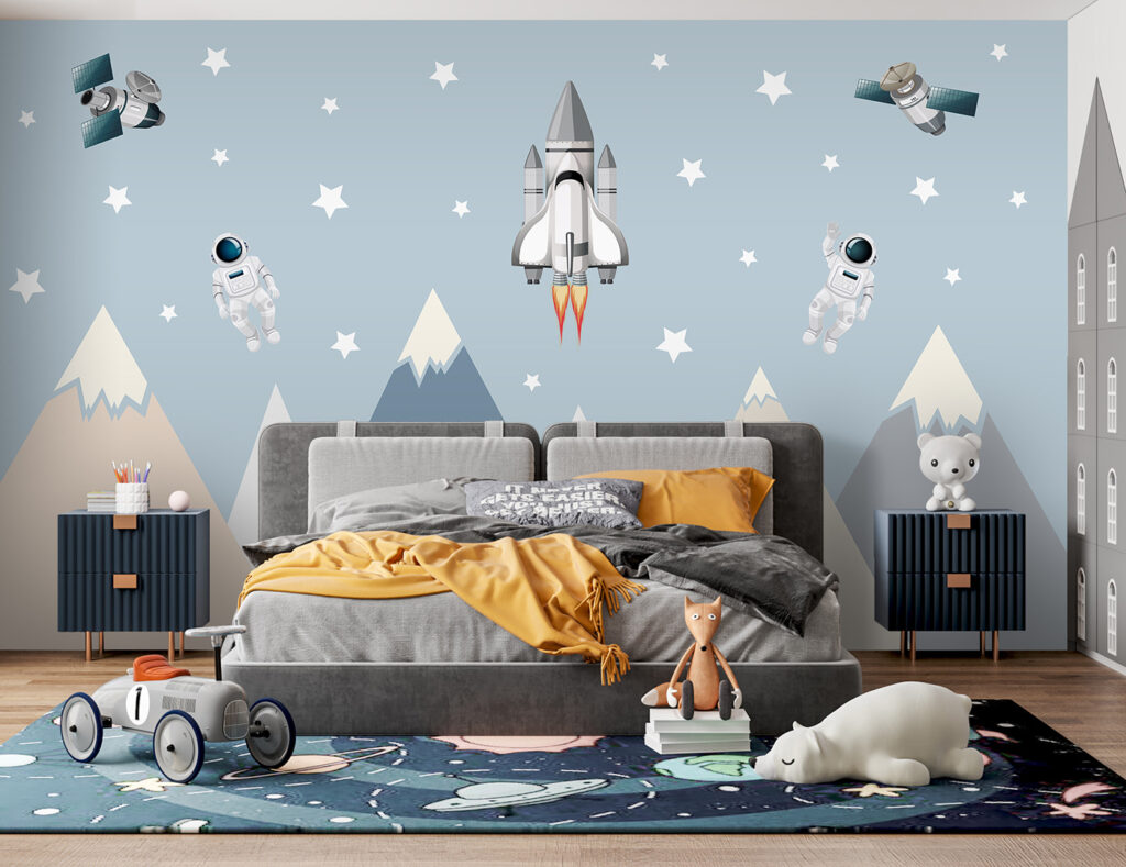 Astronautas sobre montañas — interior 3