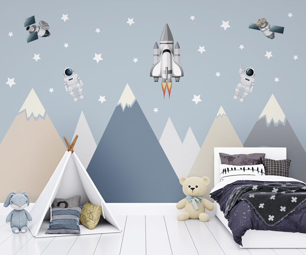 Astronautas sobre montañas — interior 5