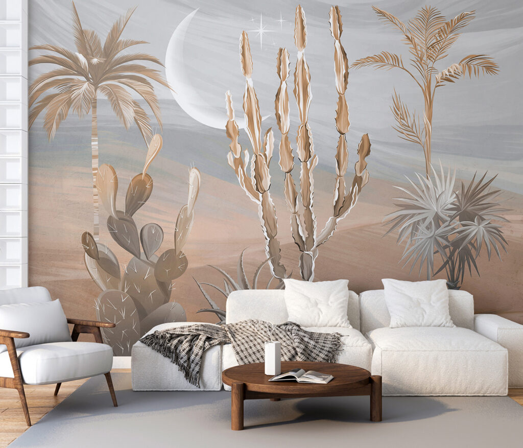 Cactus bajo la luna — interior 1