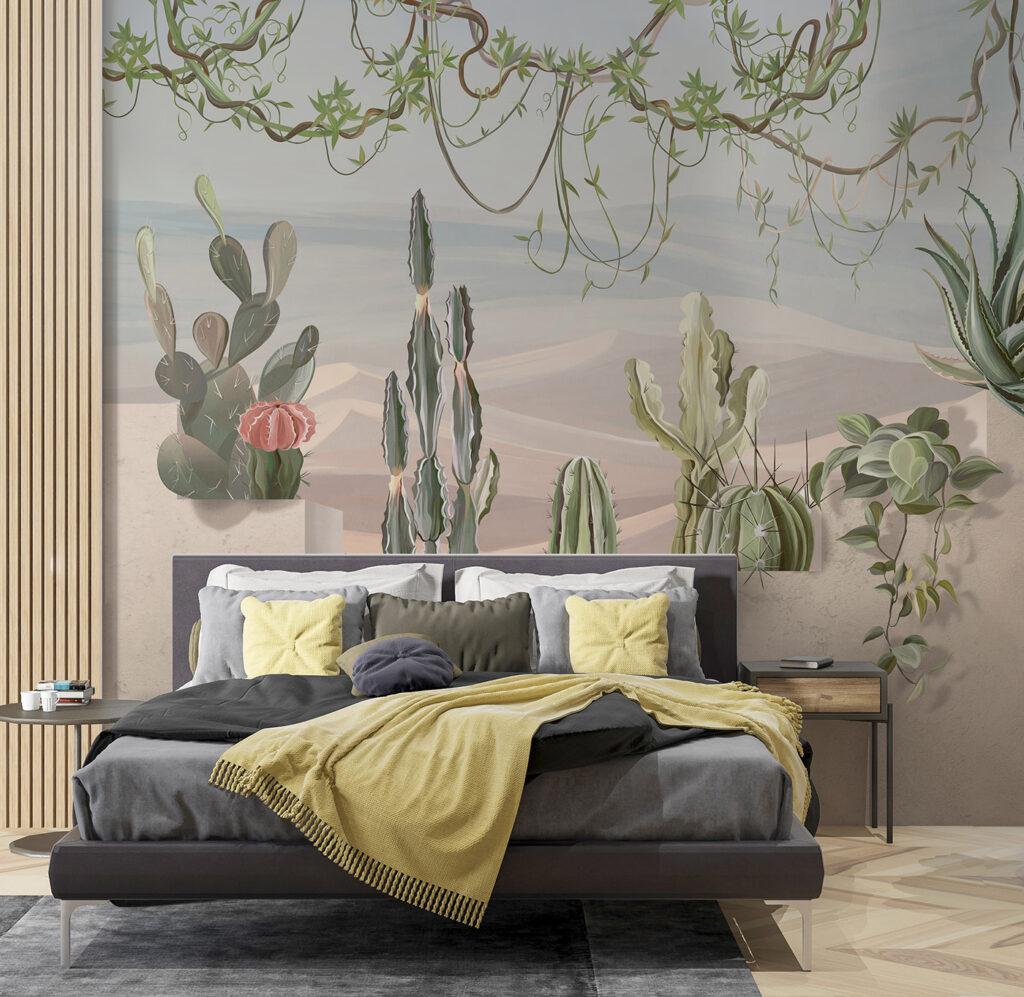 Cactus junto a dunas — interior 2