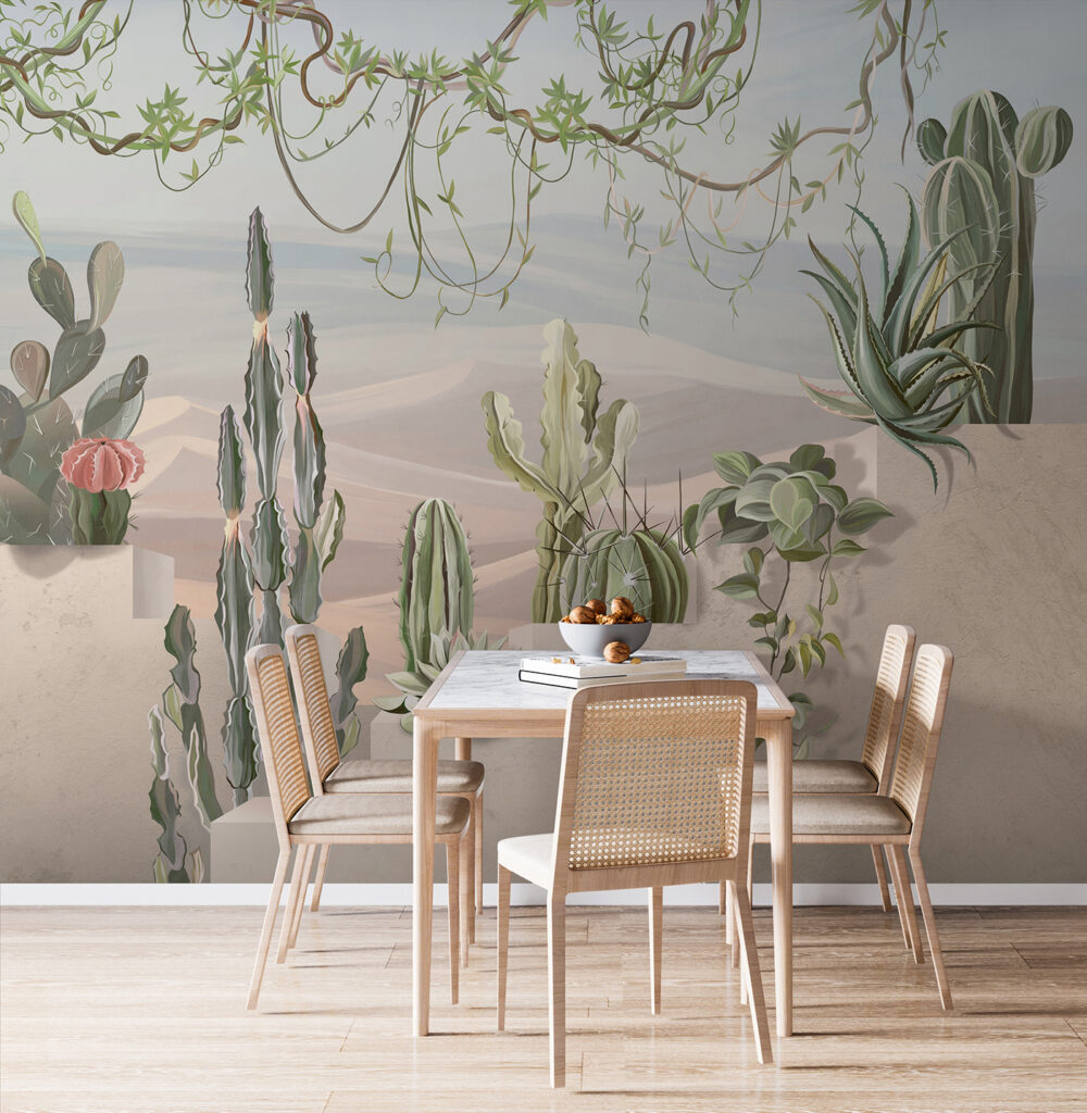 Cactus junto a dunas — interior 4