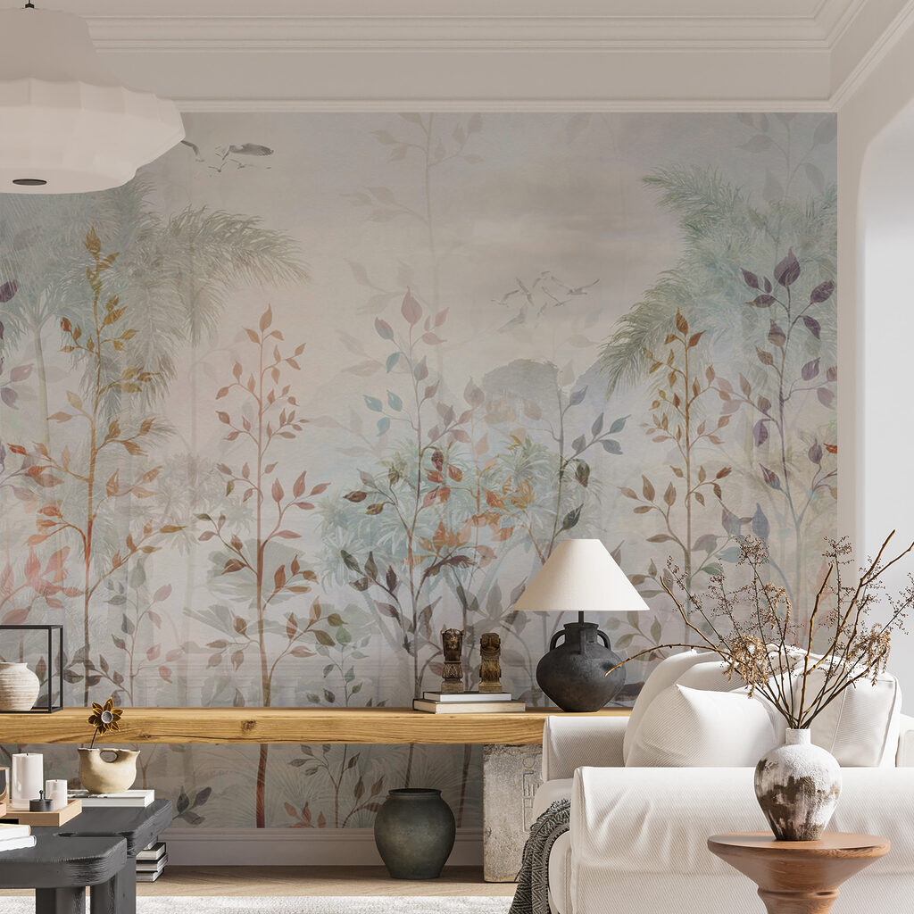 Tallos altos sobre palmeras — interior 7