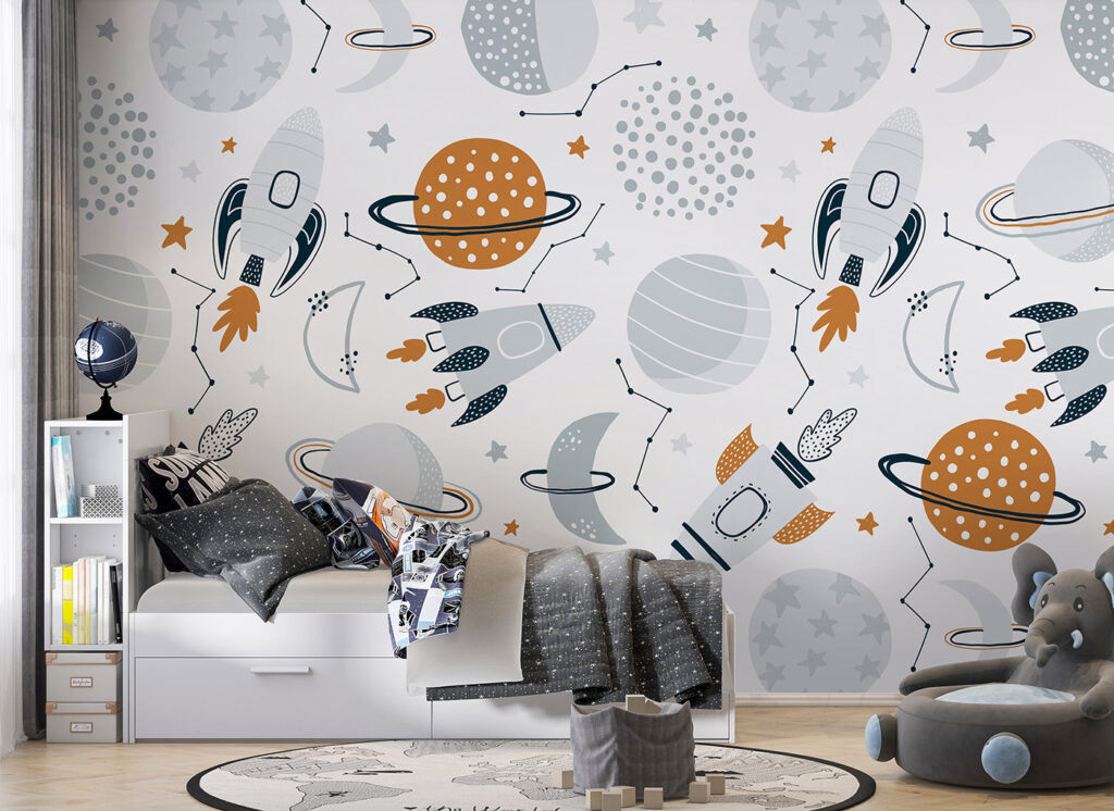 Planetas y cohetes — interior 2