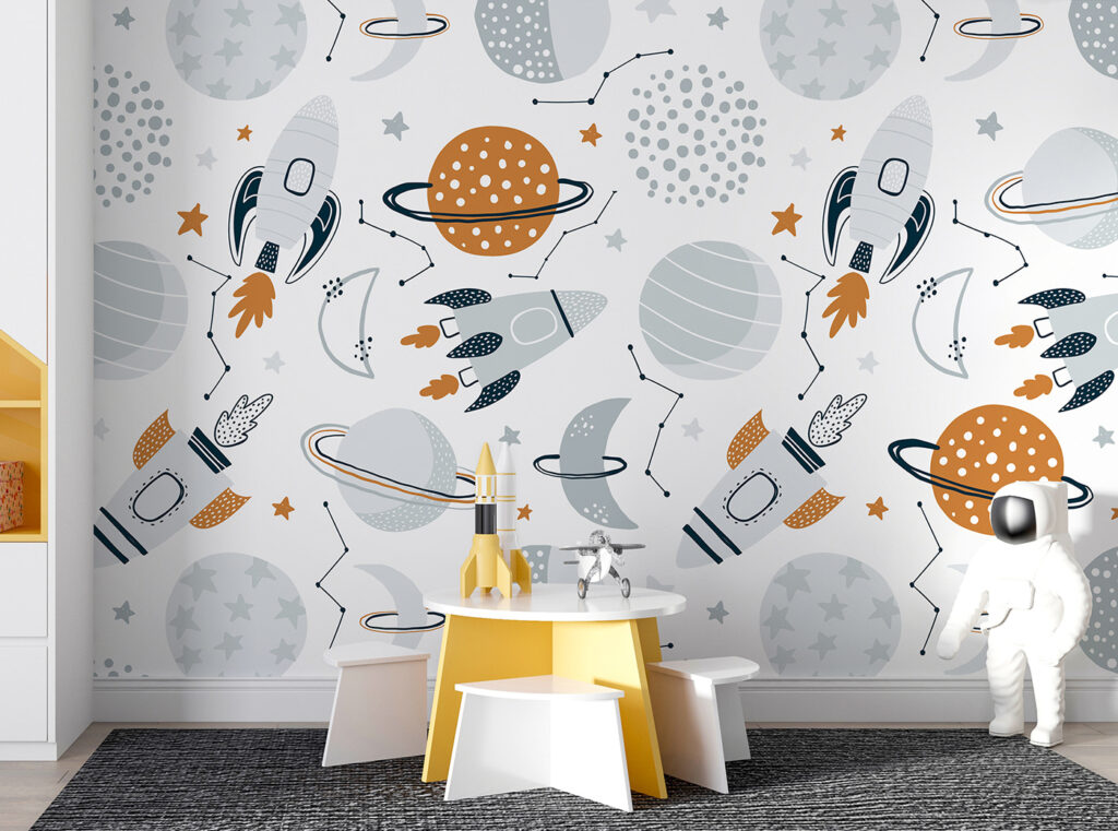 Planetas y cohetes — interior 3