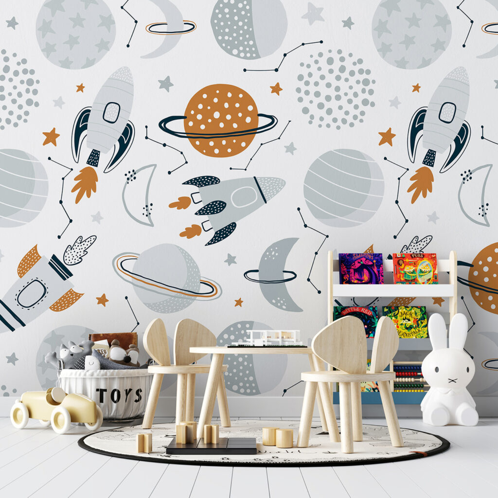 Planetas y cohetes — interior 4