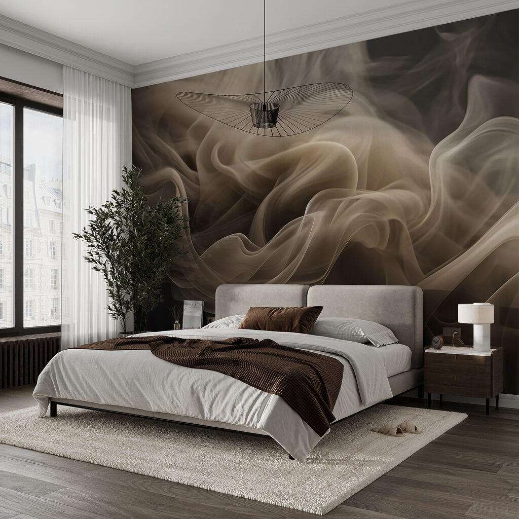 Corriente de velos marrones — interior 6