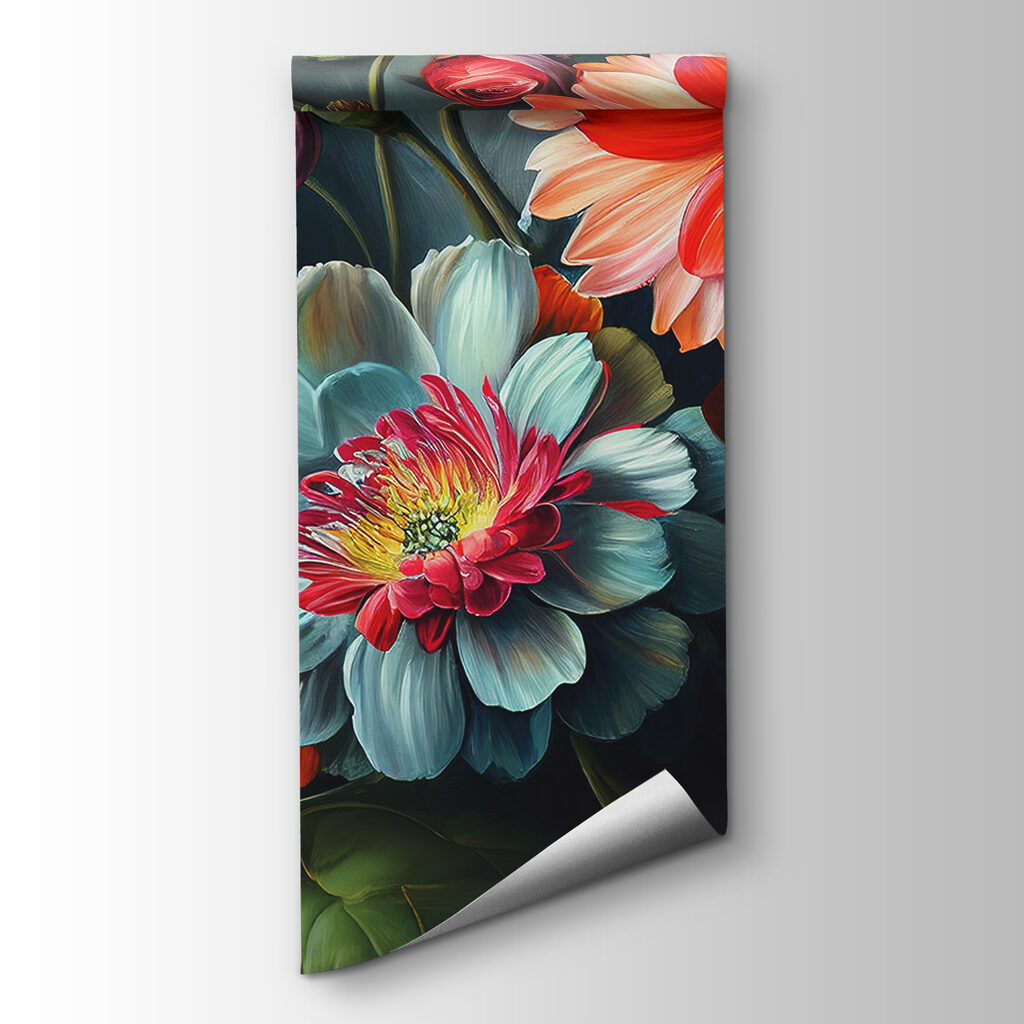 Flores de tonos joya — vista del producto