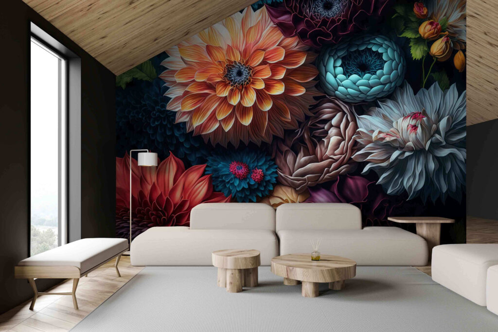 Dalias en sombra colorida — interior 2