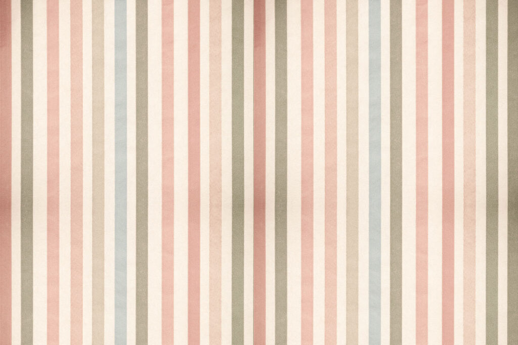 Finas rayas color melocotón — diseño completo