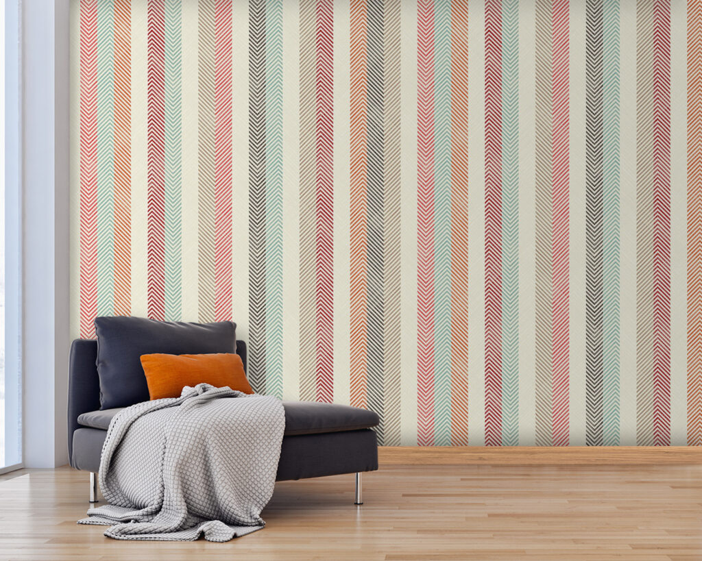 Rayas de estilo retro — interior 2
