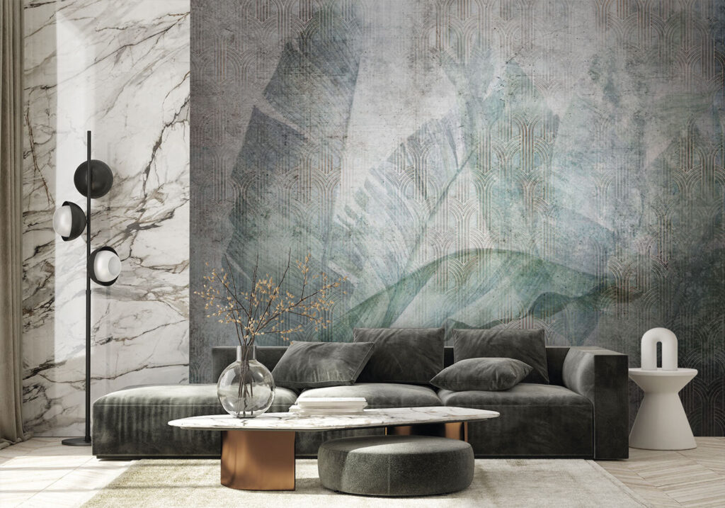 Hojas difusas en capas — interior 2