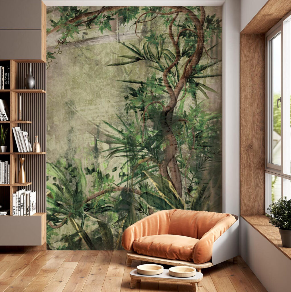 Bambú en selva oscura — interior 2