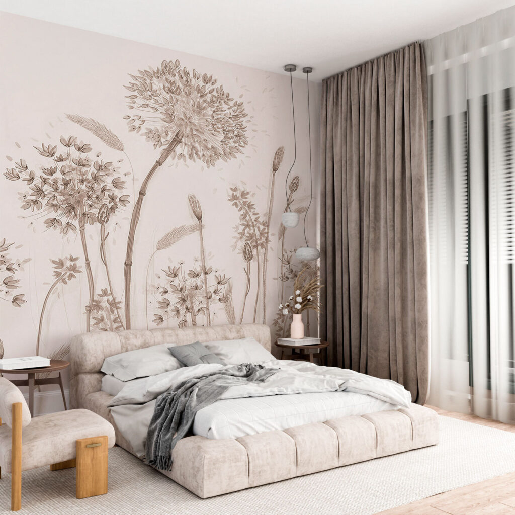 Flores en tallos finos — interior 1