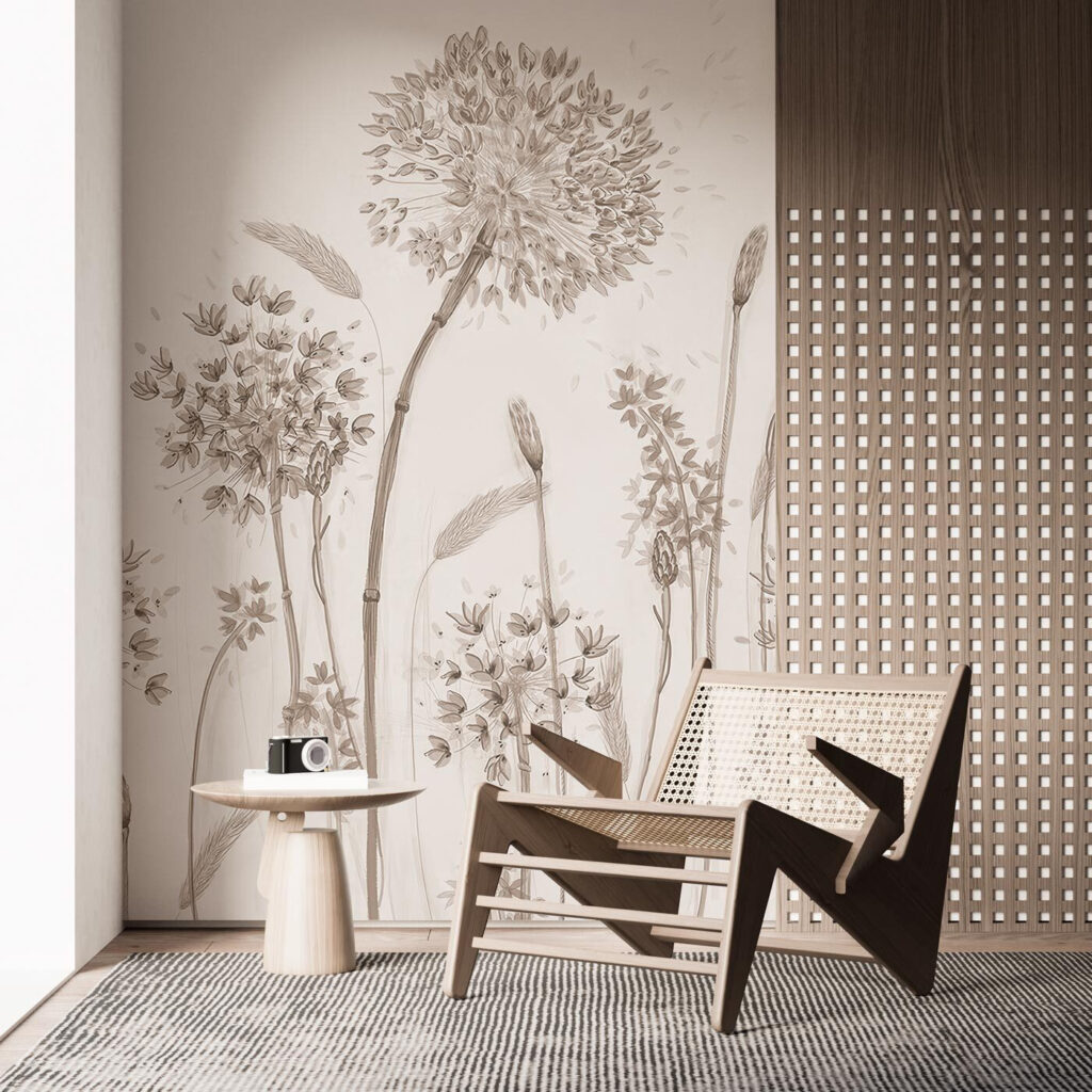 Flores en tallos finos — interior 2