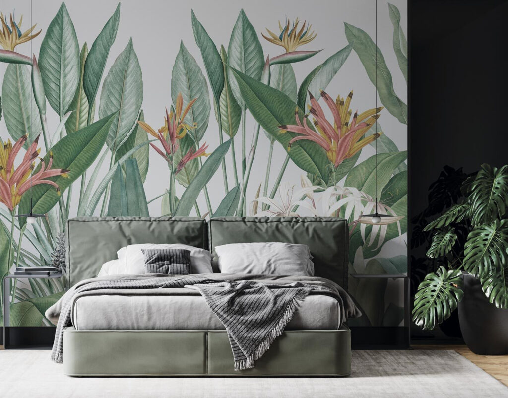 Tallos tropicales verdes — interior 1
