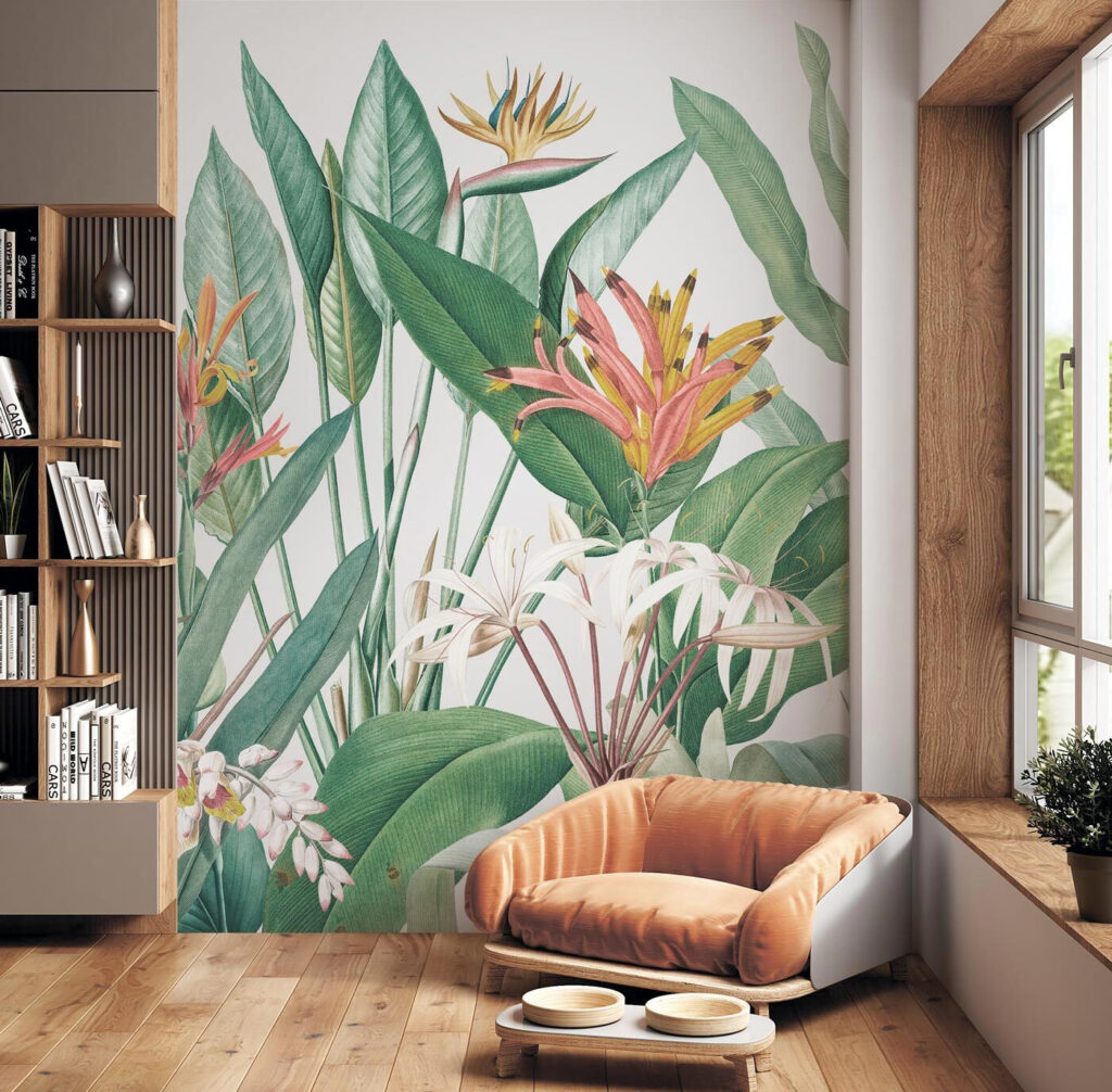 Tallos tropicales verdes — interior 2