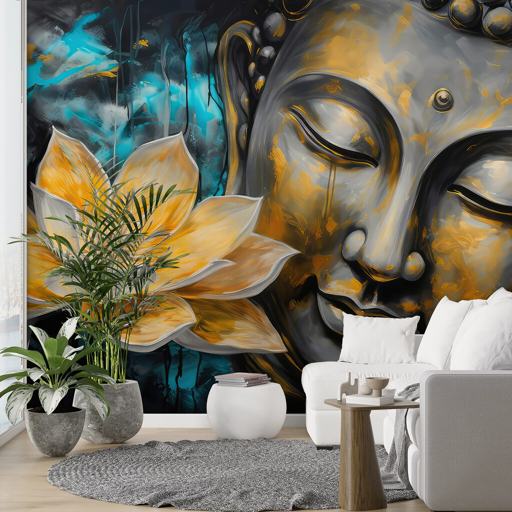 Buda con loto dorado — interior 3