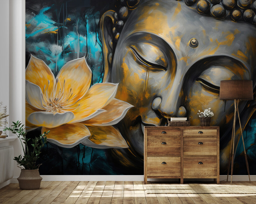 Buda con loto dorado — interior 2