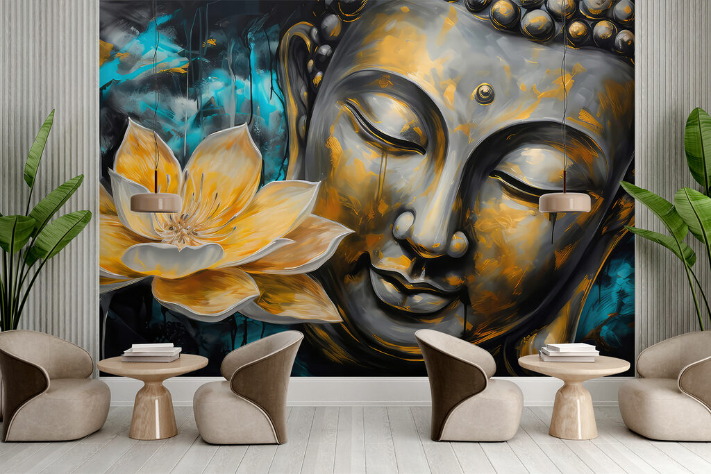 Buda con loto dorado — interior 4