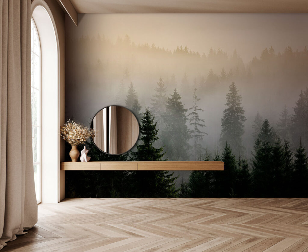 Bosque de luz matinal — interior 2