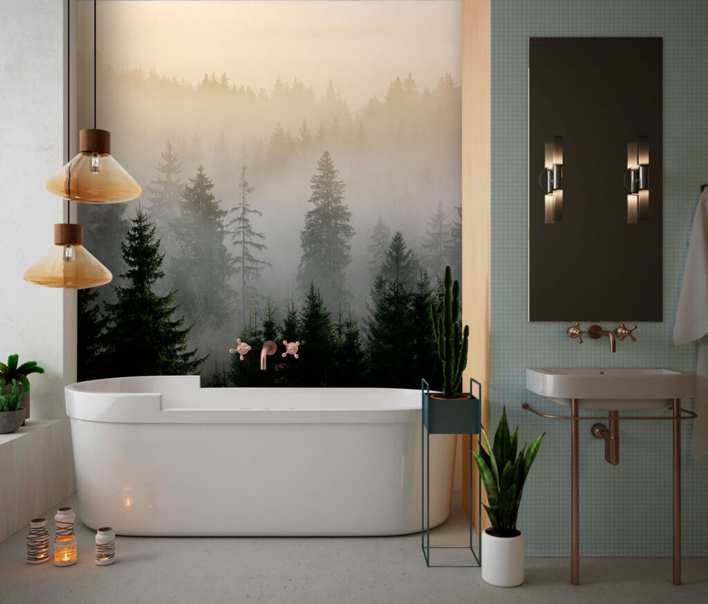 Bosque de luz matinal — interior 3