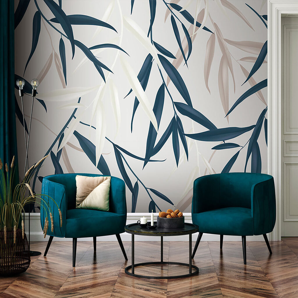 Ramas azules en movimiento — interior 5