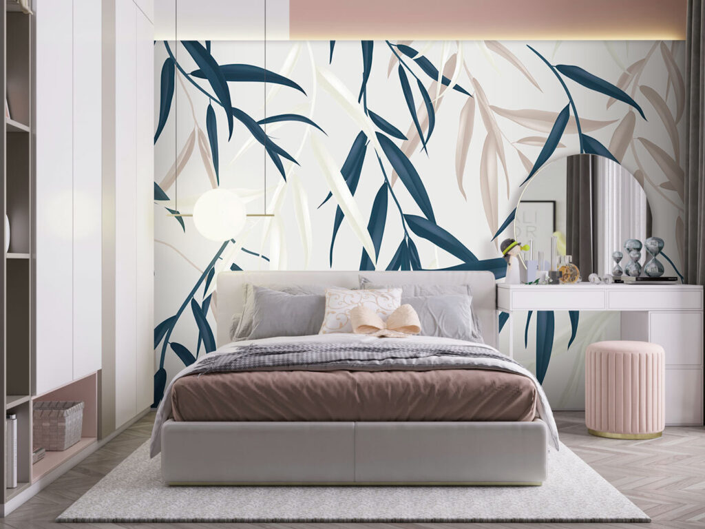 Ramas azules en movimiento — interior 3