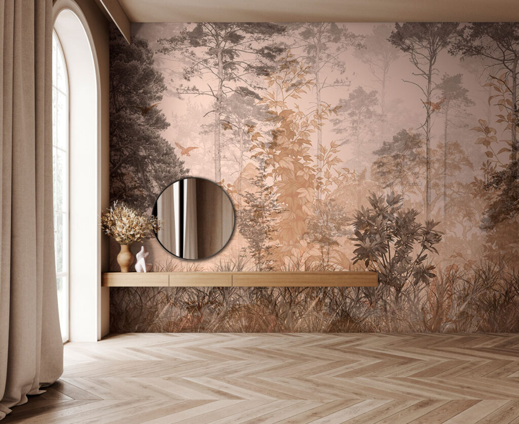 Bosque en estilo grabado — interior 2
