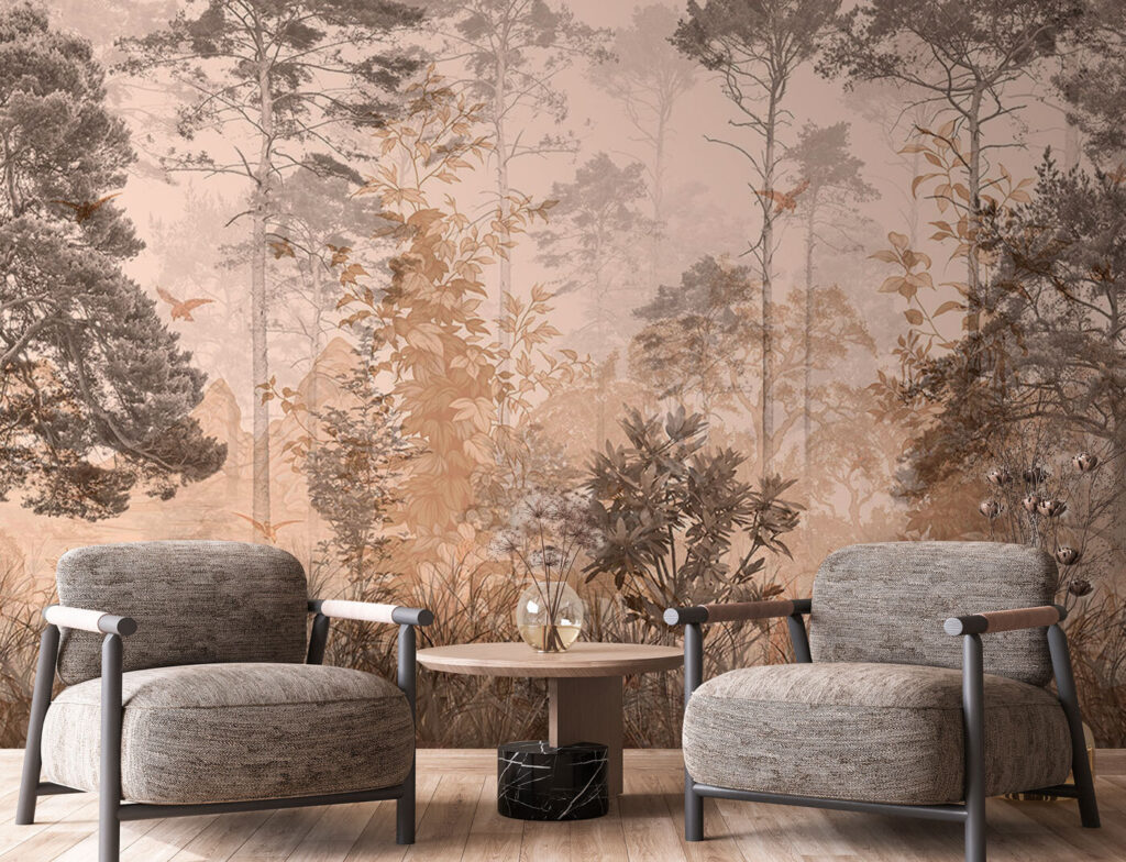 Bosque en estilo grabado — interior 3
