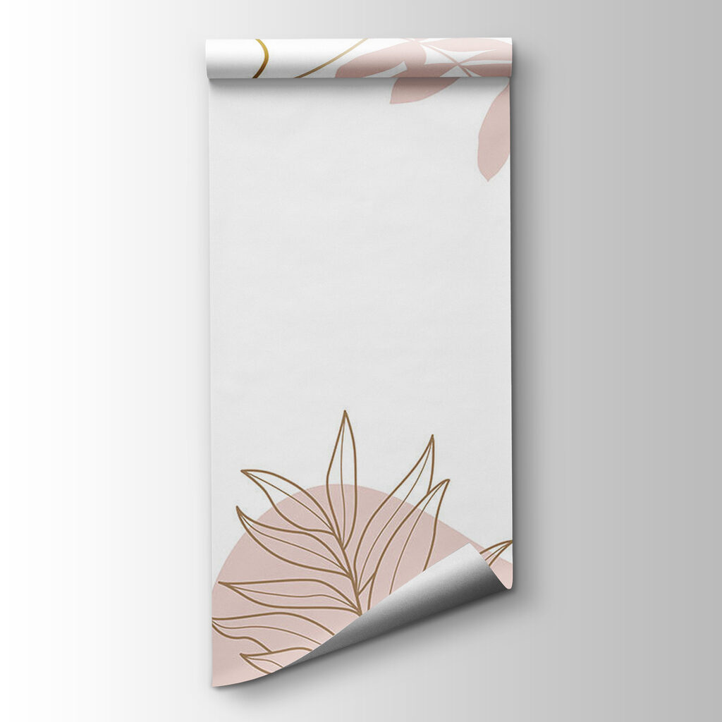 Formas pastel en blanco — vista del producto