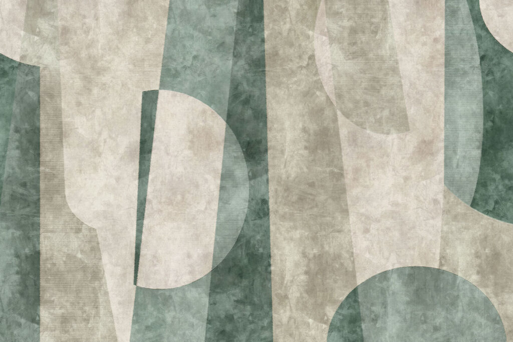 Curvas en tonos verdes — diseño completo