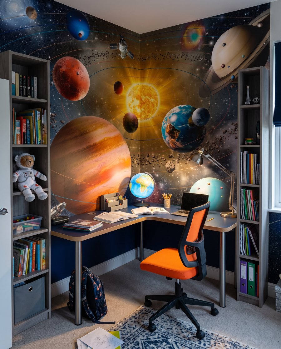 Planetas alrededor del sol — interior 9