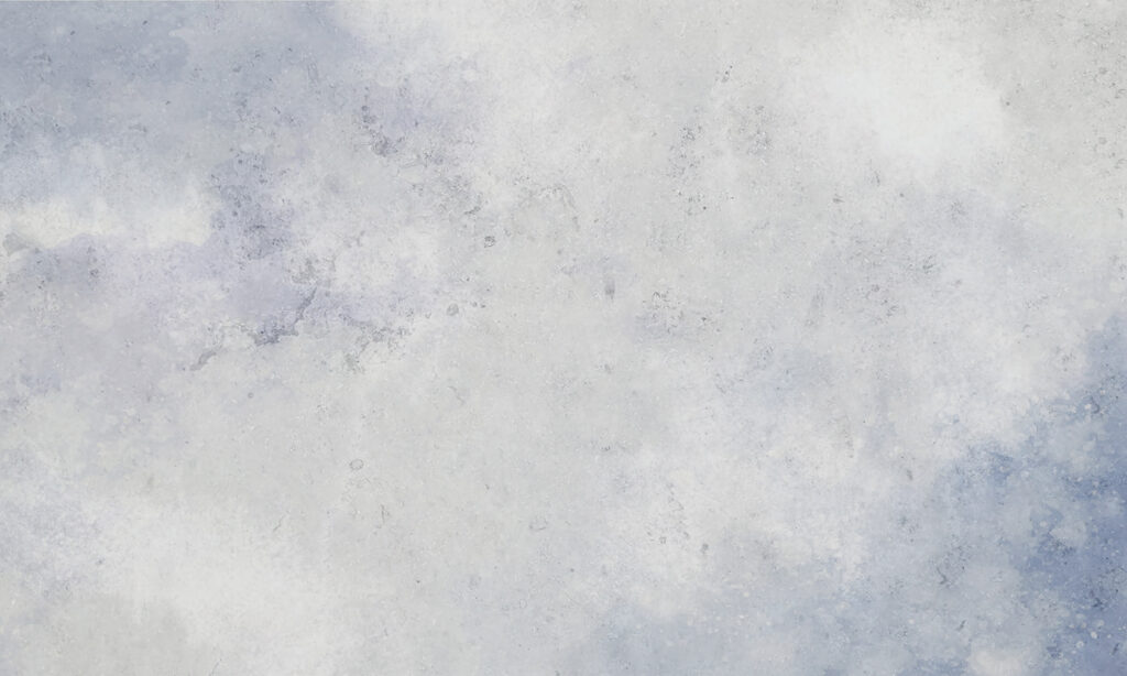 Neblina de pintura azul — diseño completo