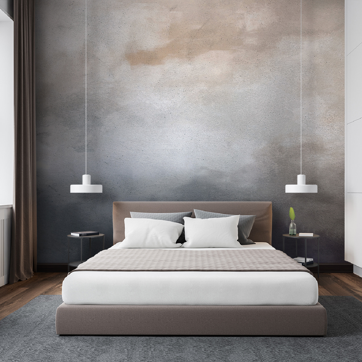 Pintura gris azulada — interior 2
