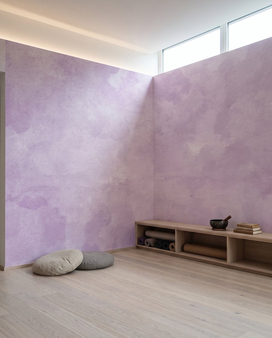 Nubes de color lila — interior 4