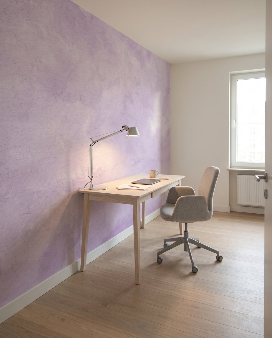 Nubes de color lila — interior 5