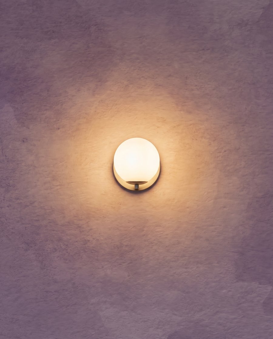 Nubes de color lila — detalle