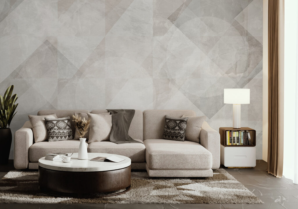 Formas grises superpuestas — interior 7