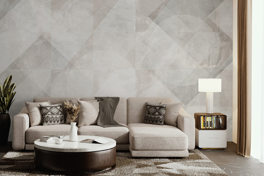 Formas grises superpuestas — interior 10
