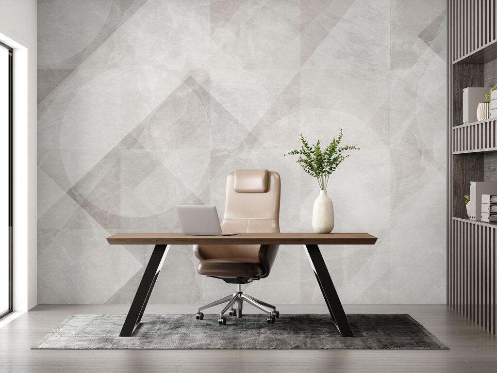 Formas grises superpuestas — interior 9