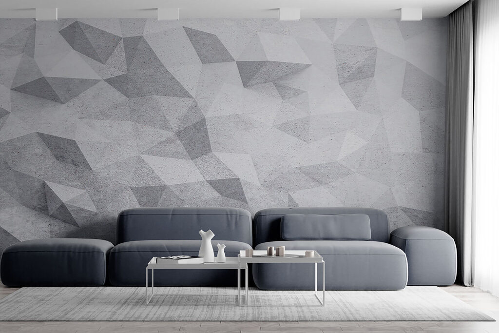 Pequeños polígonos grises — interior 4
