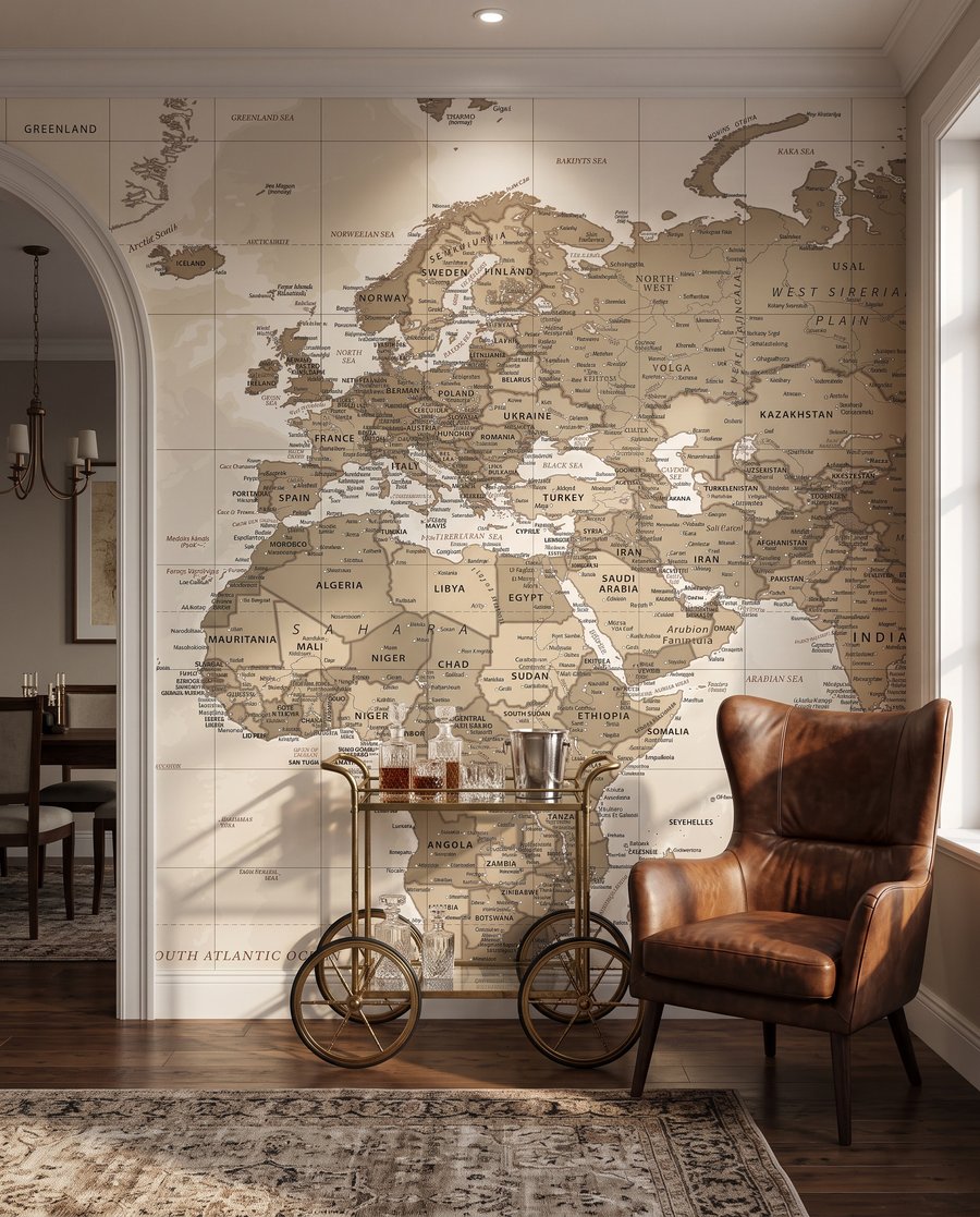 Mapa del mundo antiguo — interior 2