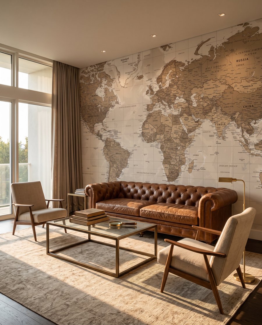 Mapa del mundo antiguo — interior 3