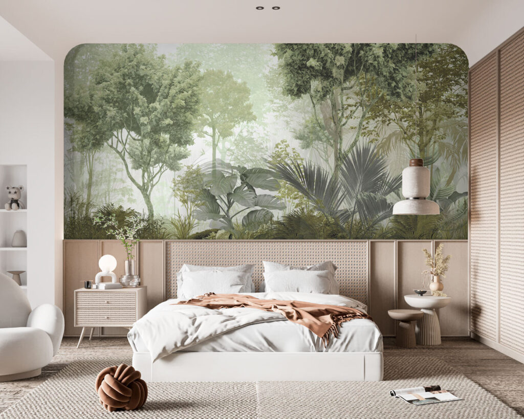 Bosque verde matinal — interior 3